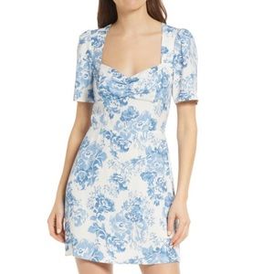 Reformation Brittany floral minidress size 10